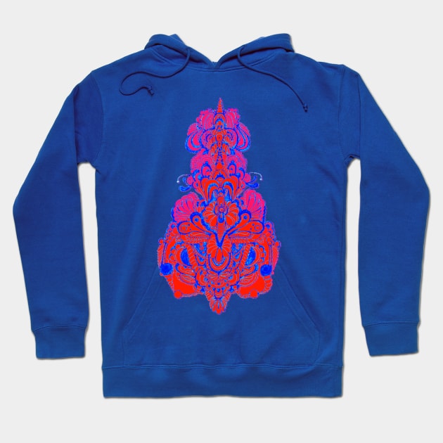 Mandala Art Hoodie by Visual Intrigue